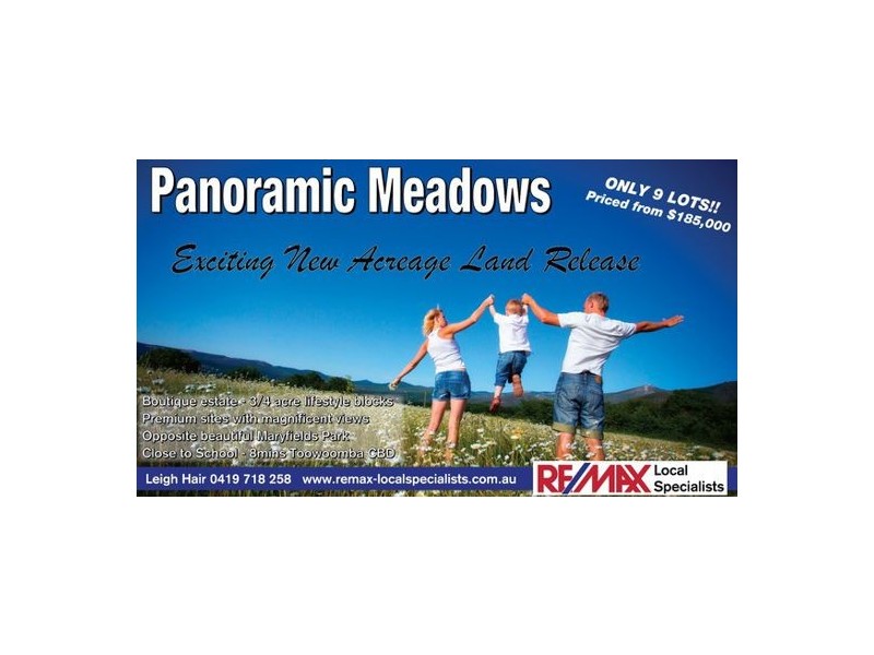 Lot 7 ”Panoramic Meadows” 17 Meadows Road, Withcott QLD 4352