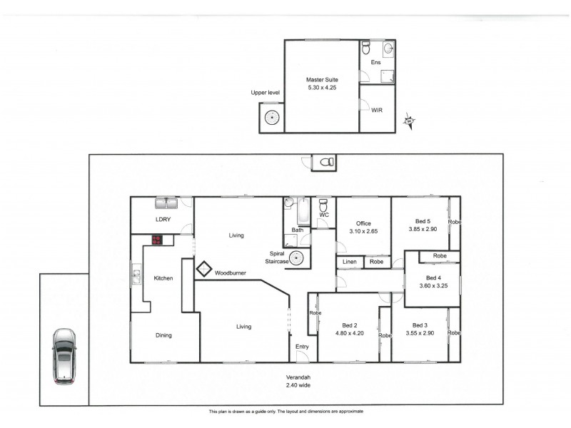 8 Vista Court, Withcott QLD 4352 Floorplan