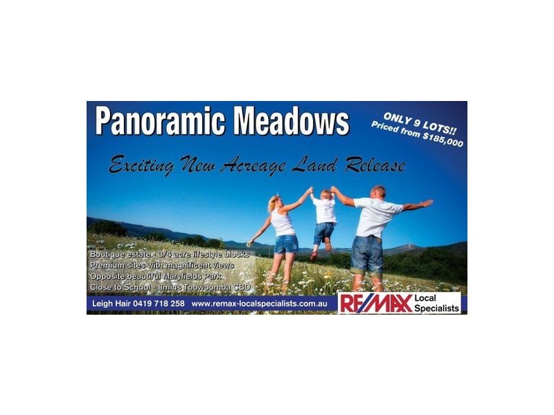 Lot 2 “Panoramic Meadows” 17 Meadows Road, Withcott QLD 4352