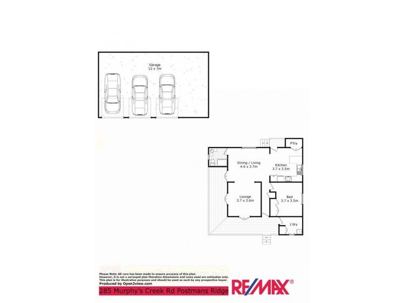 285 Murphys Creek Road, Postmans Ridge QLD 4352 Floorplan