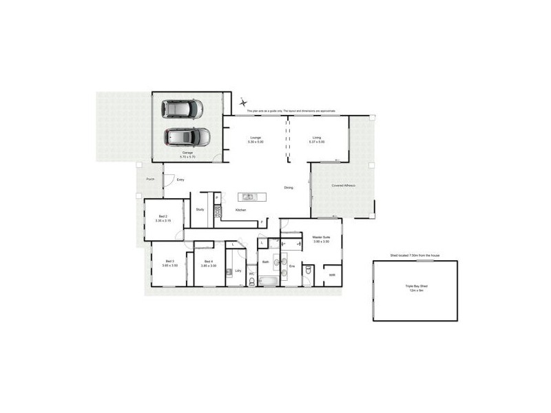 49 Parkridge Drive, Withcott QLD 4352 Floorplan