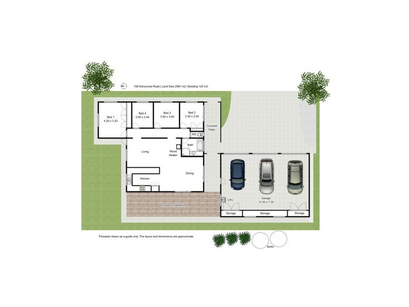 158 Derrymore Road, Derrymore QLD 4352 Floorplan