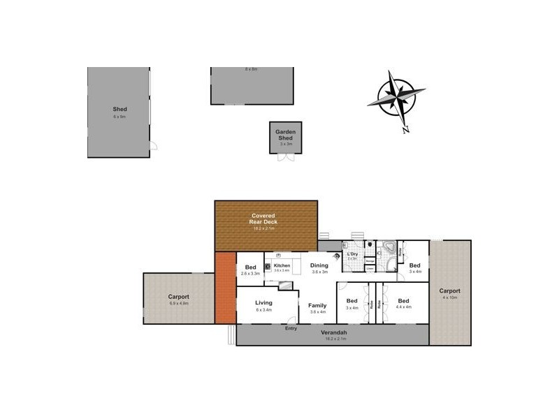 27 Six Mile Creek Road, Postmans Ridge QLD 4352 Floorplan
