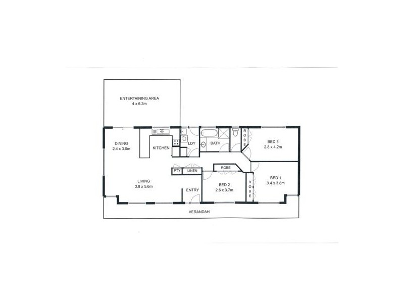 1646 Flagstone Creek Road, Upper Flagstone QLD 4344 Floorplan