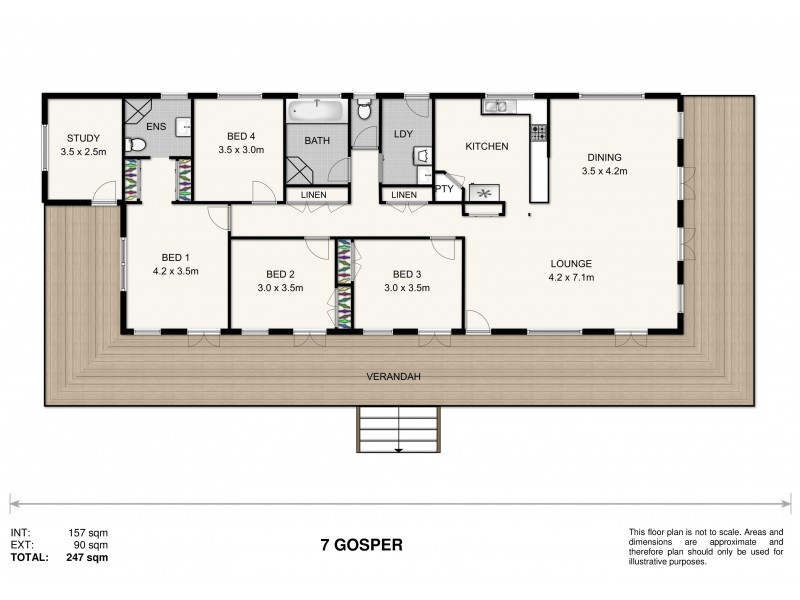 7 Gosper Road, Murphys Creek QLD 4352 Floorplan