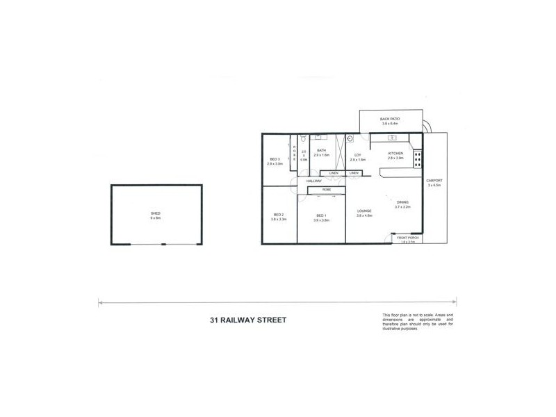 31 Railway Street, Helidon QLD 4344 Floorplan