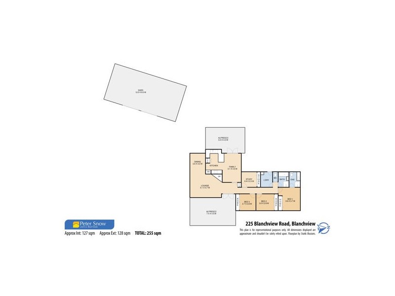 225 Blanchview Road, Withcott QLD 4352 Floorplan