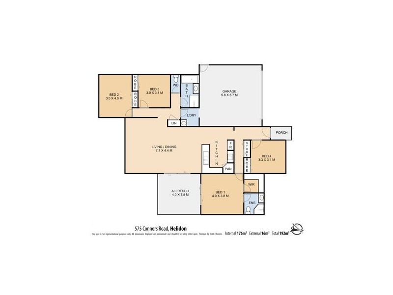 575 Connors Road, Helidon QLD 4344 Floorplan
