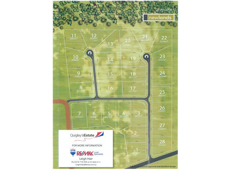 L1 to 28 Wandin & Quigleys Roads, Withcott QLD 4352