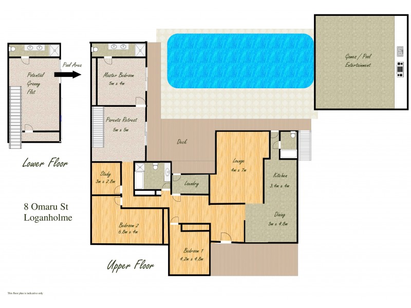 8 Omaru St, Loganholme QLD 4129 Floorplan