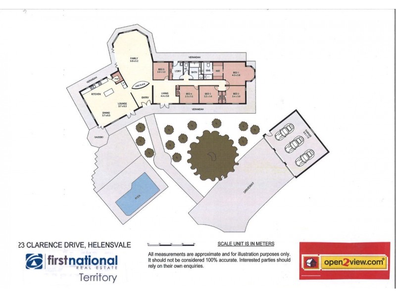 23 Clarence Drive, Helensvale QLD 4212 Floorplan