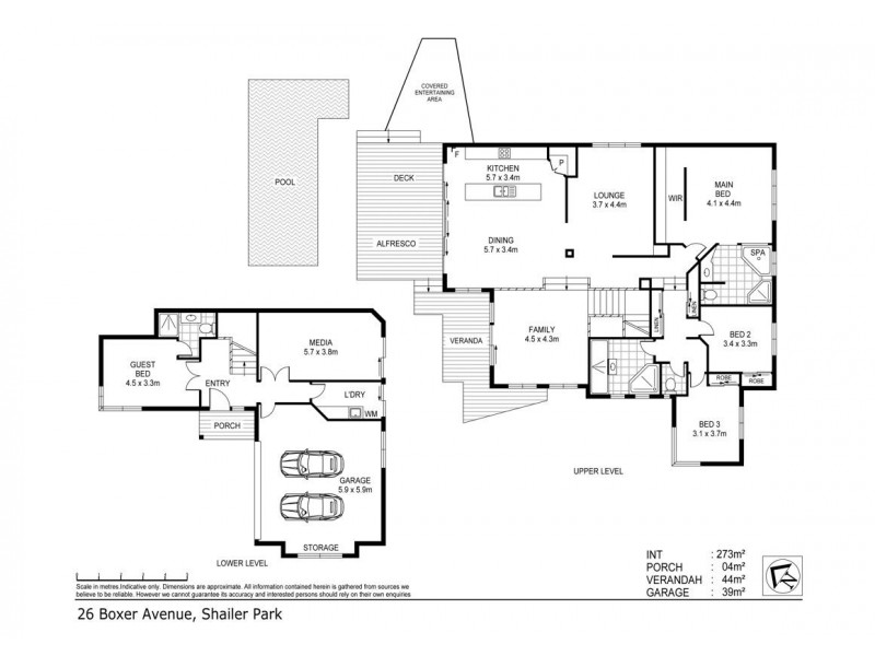 26 Boxer Avenue, Shailer Park QLD 4128 Floorplan