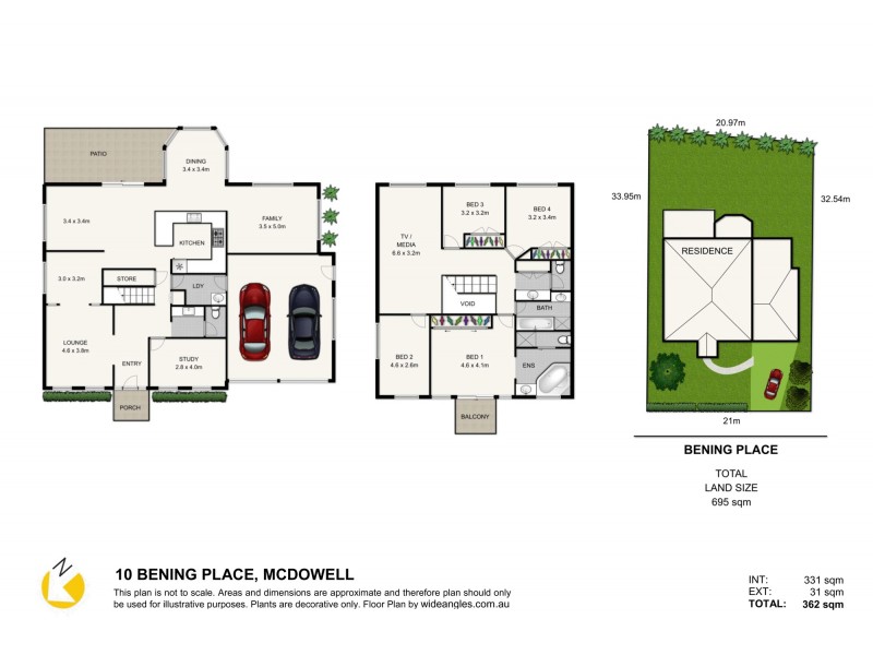 10 Bening Pl, Mcdowall QLD 4053 Floorplan