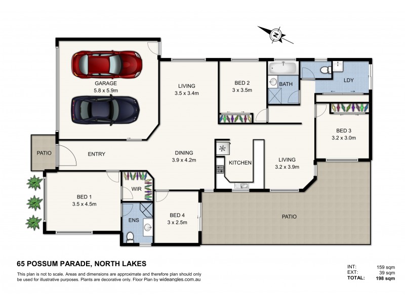 65 Possum Parade, North Lakes QLD 4509 Floorplan