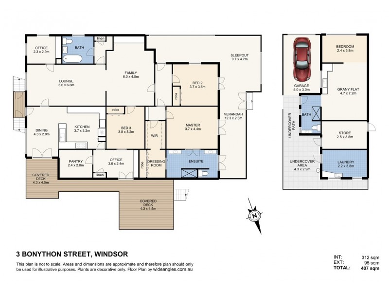 3 Bonython Street, Windsor QLD 4030 Floorplan