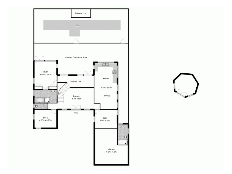 55 Falls Road, Nimbin NSW 2480 Floorplan