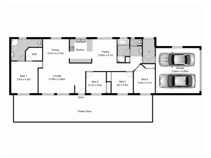 59 Funnell Drive, Modanville NSW 2480 Floorplan