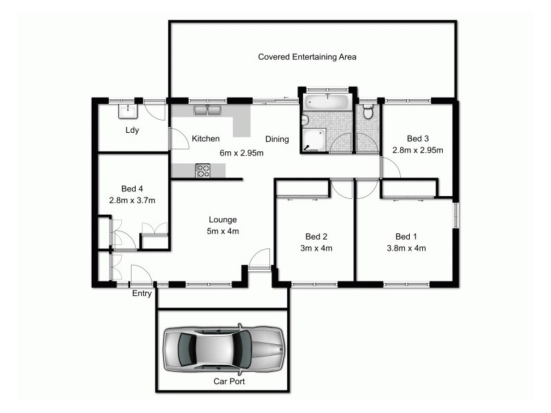 48 Bridge Street, Wyrallah NSW 2480 Floorplan