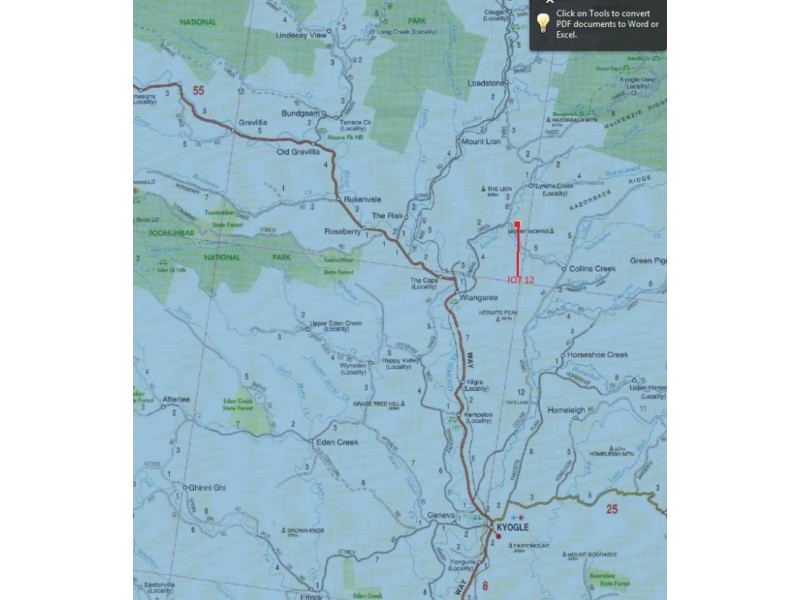 Collins Valley Road, Kyogle NSW 2474