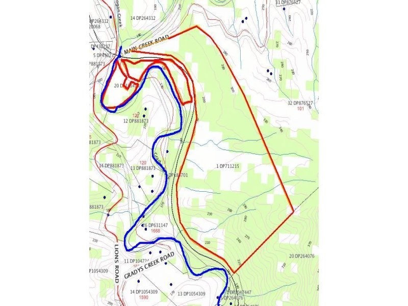 Gradys Creek Road, Kyogle NSW 2474