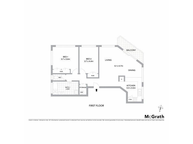 6/7 Seaview Street, East Ballina NSW 2478 Floorplan