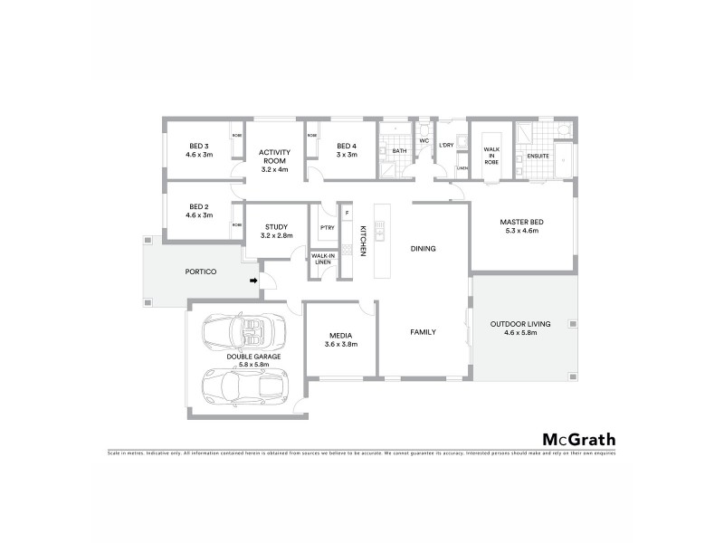 50 Ironbark Road, Ballina NSW 2478 Floorplan