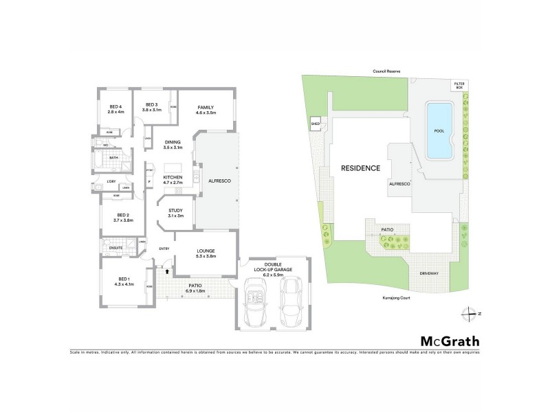 5 Kurrajong Court, East Ballina NSW 2478 Floorplan