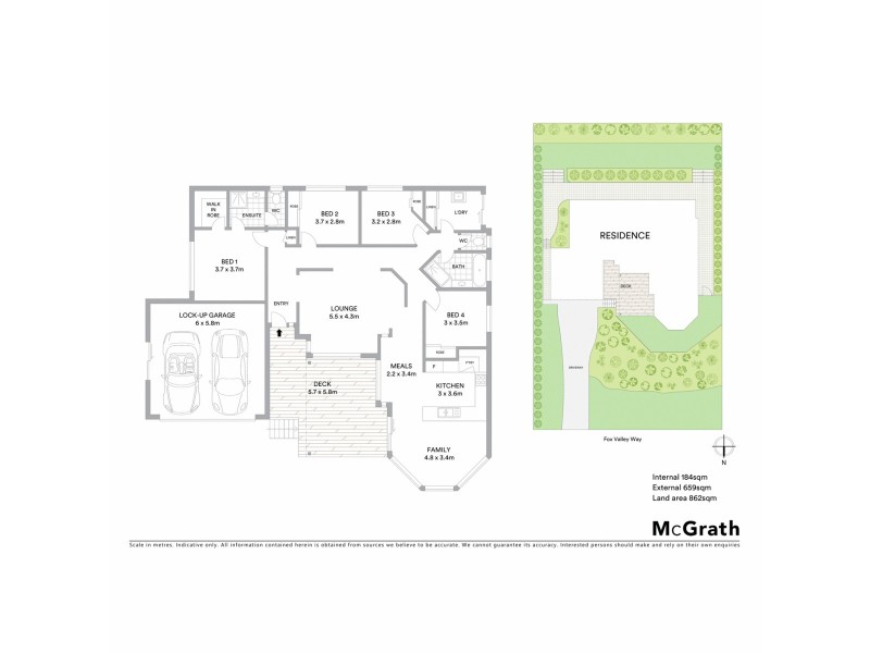 8 Fox Valley Way, Lennox Head NSW 2478 Floorplan