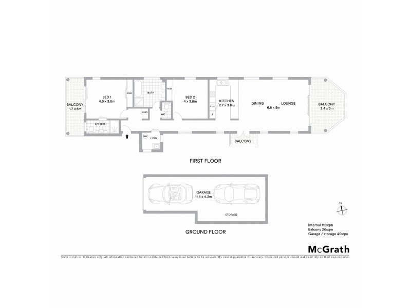 3/11 Range Street, East Ballina NSW 2478 Floorplan