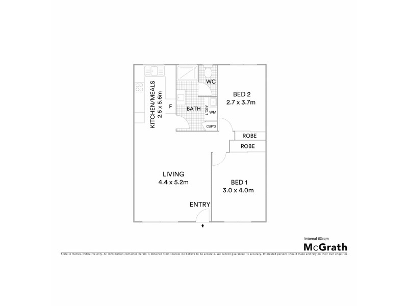3/15 Norton Street, Ballina NSW 2478 Floorplan