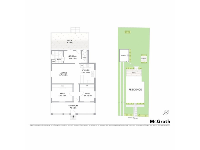 126 Pacific Highway, Broadwater NSW 2472 Floorplan