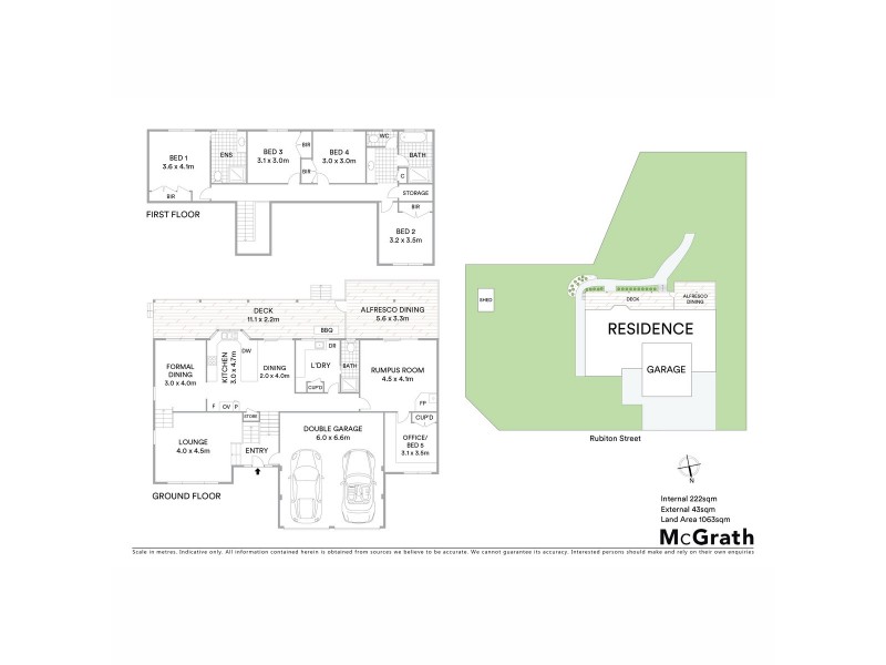 46 Rubiton Street, Wollongbar NSW 2477 Floorplan