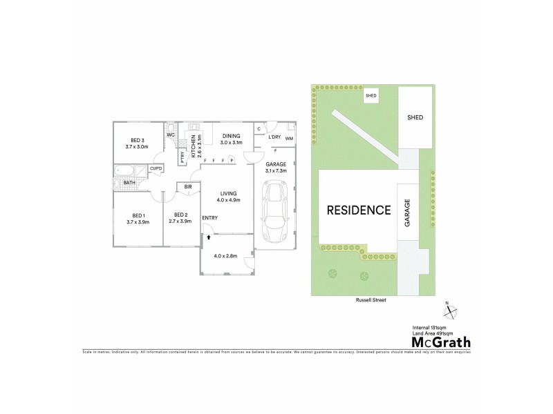 9 Russell Street, Ballina NSW 2478 Floorplan