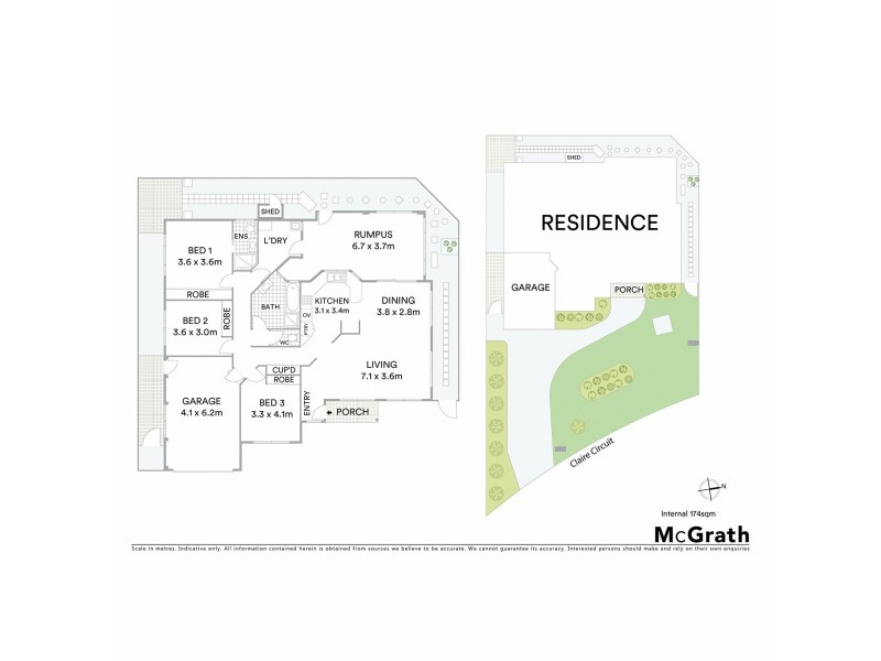 1/14 Claire Circuit, West Ballina NSW 2478 Floorplan