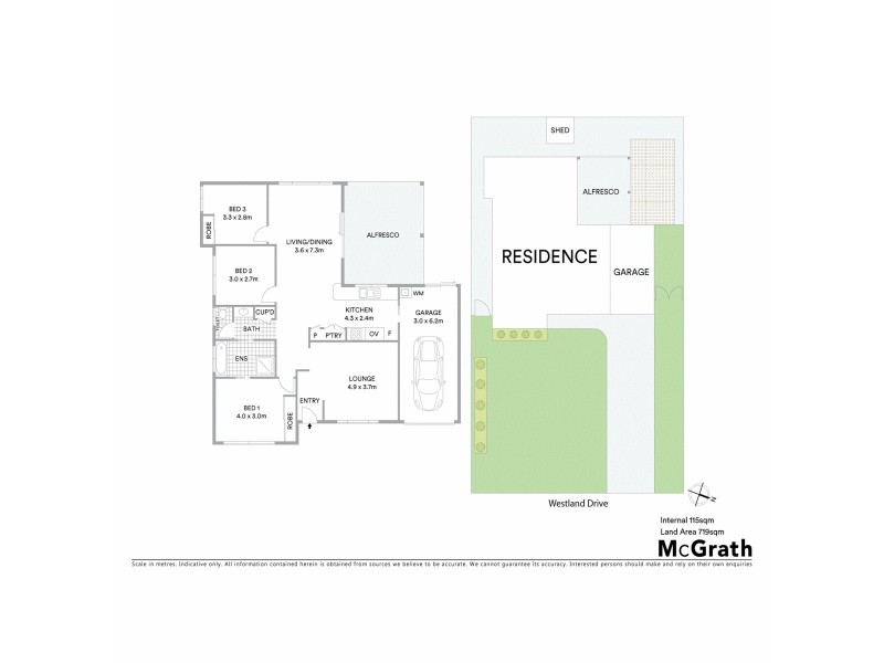 2/49 Westland Drive, West Ballina NSW 2478 Floorplan