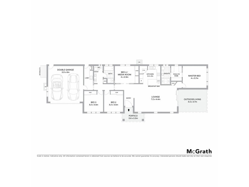 13 Ironbark Road, Ballina NSW 2478 Floorplan