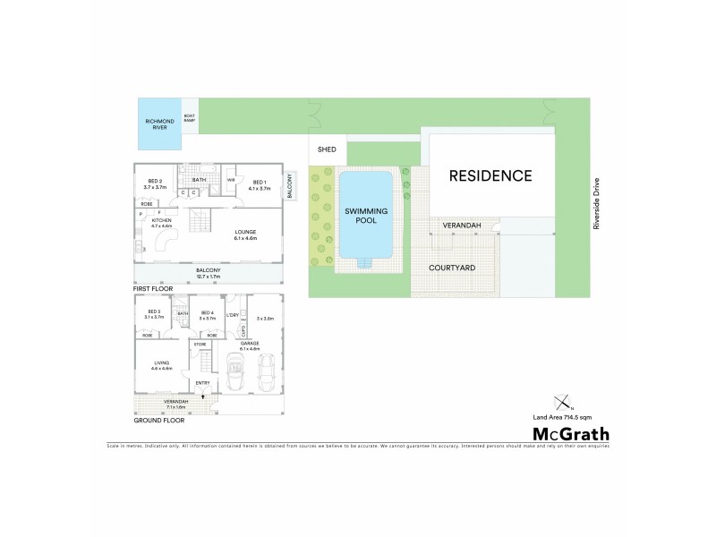 2 Riverside Drive, West Ballina NSW 2478 Floorplan
