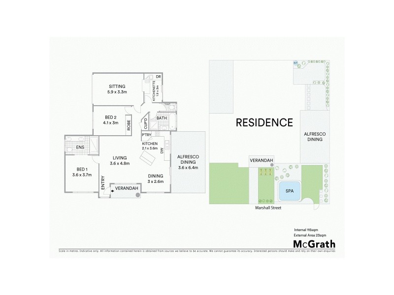 1/7 Marshall Street, Ballina NSW 2478 Floorplan