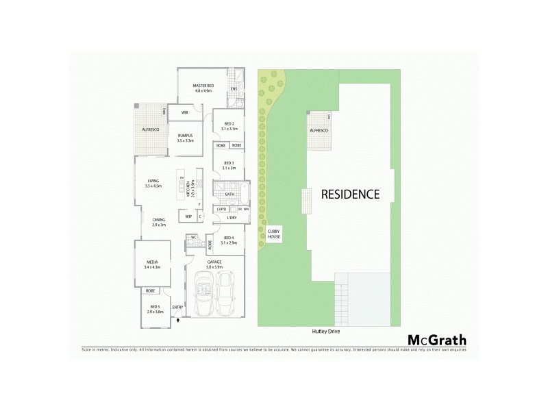 249 Hutley Drive, Skennars Head NSW 2478 Floorplan