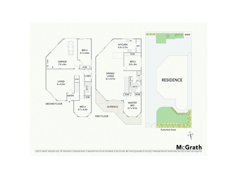 9 Rutherford Street, Lennox Head NSW 2478 Floorplan