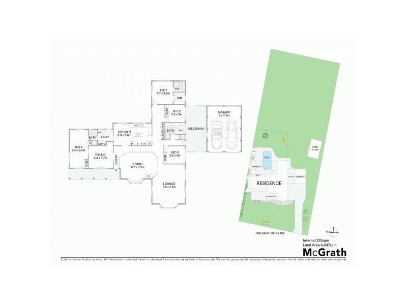 31 Emigrant Creek Lane, West Ballina NSW 2478 Floorplan