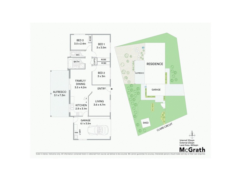 1 Claire Circuit, West Ballina NSW 2478 Floorplan