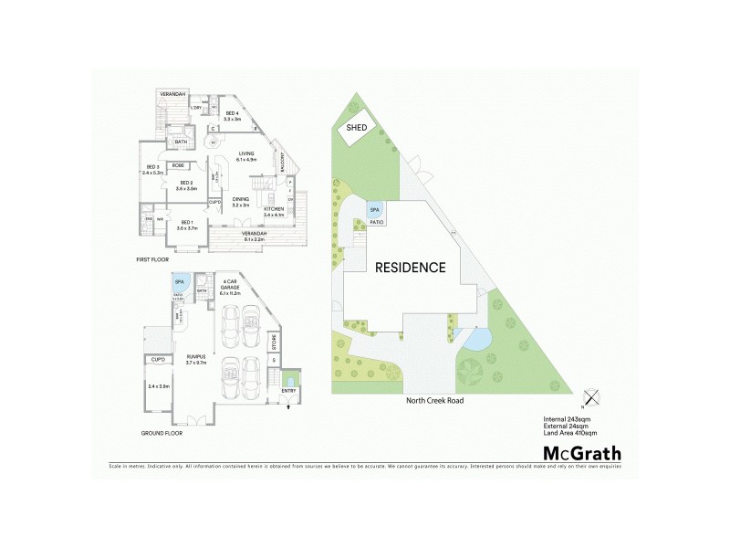 77 North Creek Road, Ballina NSW 2478 Floorplan