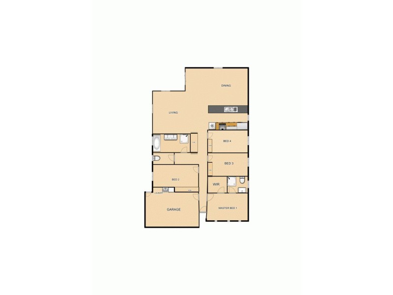 2 Nebo Street, Caloundra West QLD 4551 Floorplan