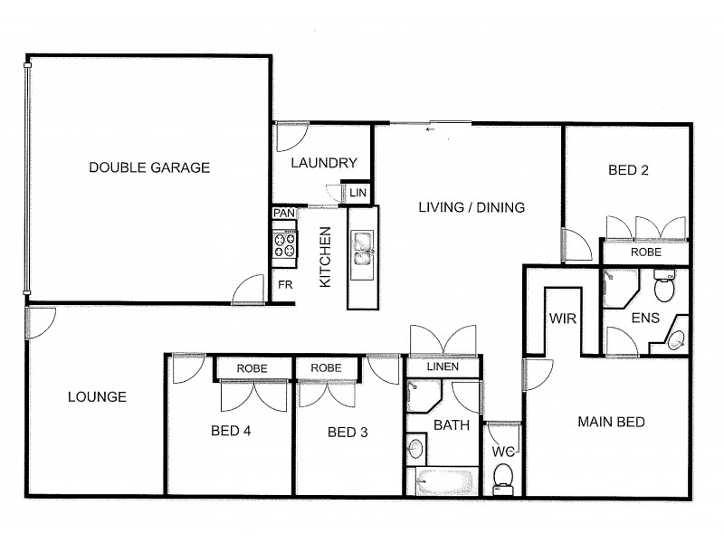 13 Uniplaza Court, Kearneys Spring QLD 4350 Floorplan