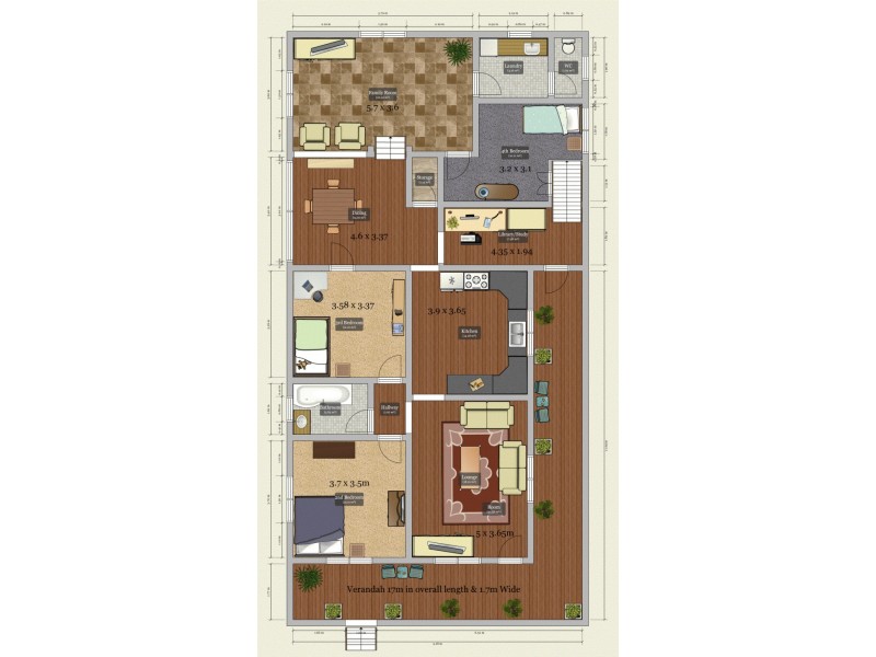 58 Drayton Road, Harristown QLD 4350 Floorplan