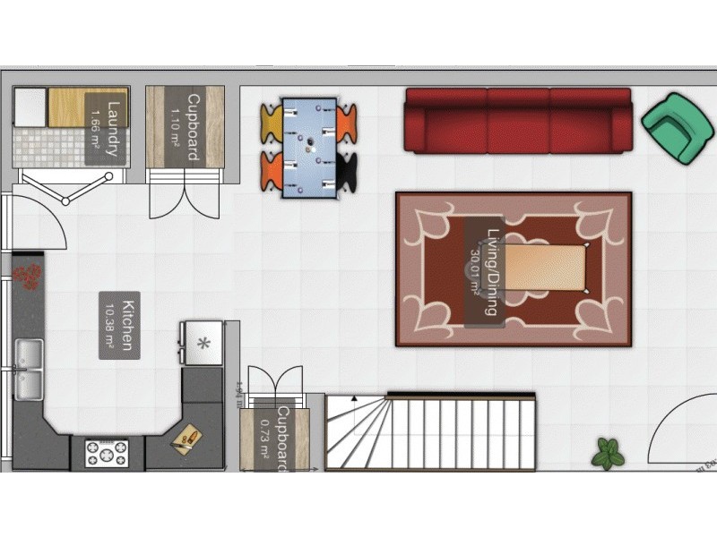 7/2 Benjamin Street, Mount Lofty QLD 4350 Floorplan