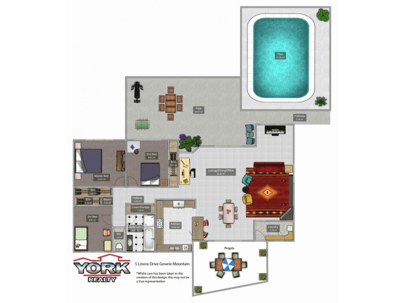 5 Linora Drive, Gowrie Mountain QLD 4350 Floorplan