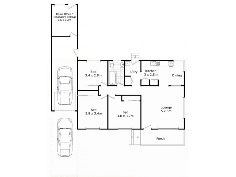 26 Tomkinson Street, Wilsonton QLD 4350 Floorplan