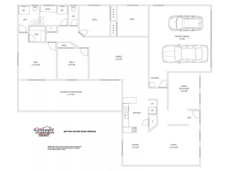 690 Spa Water Road, Iredale QLD 4344 Floorplan